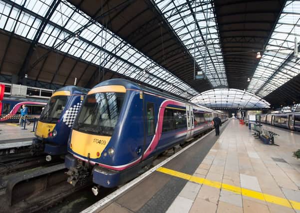 Commuters have been warned about four months of disruption due to engineering works at Glasgow Queen Street. Picture: John Devlin