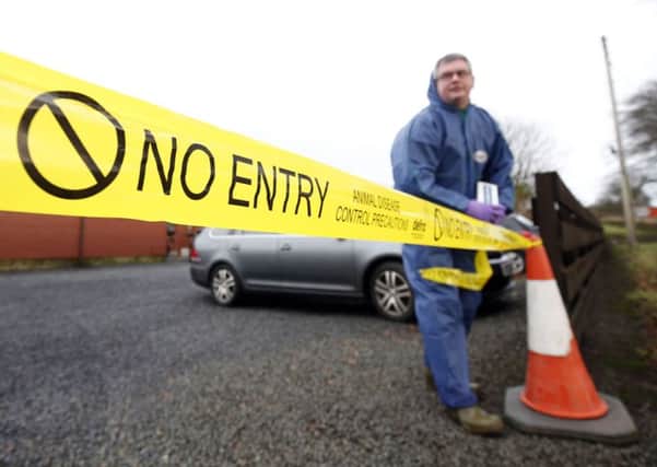 Craigies Poultry Farm near Dunfermline has been sealed off. Picture: PA