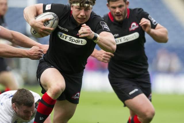 Edinburgh's Hamish Watson thinks making the Scotland Six Nations squad is a "long shot". Picture: Ian Rutherford