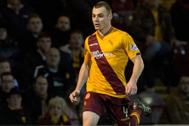 Liam Grimshaw:  Impressed in his 16 outings for Motherwell. Picture: SNS