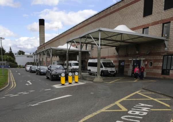 Wards have closed at the Borders General Hospital