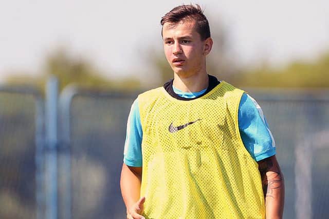 Bersant Celina was born in Kosovo but grew up in Norway. Picture: mcfc.co.uk