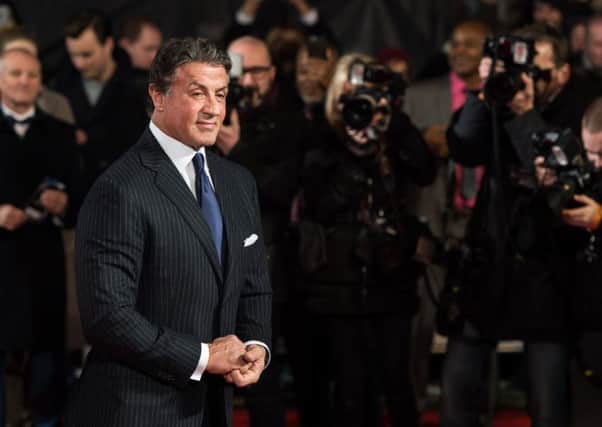 Sylvester Stallone attends the European Premiere of Creed at the Empire cinema, Leicester Square, London. Picture: Getty Images
