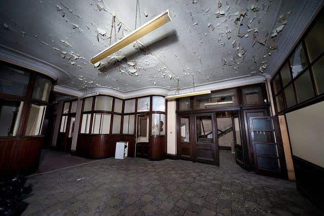 The inside of the office building. Picture: Transient Places