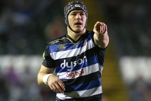 David Denton in action for Bath against Leicester Tigers.  Picture: David Rogers/Getty Images