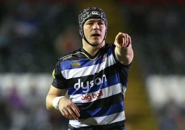David Denton in action for Bath against Leicester Tigers.  Picture: David Rogers/Getty Images