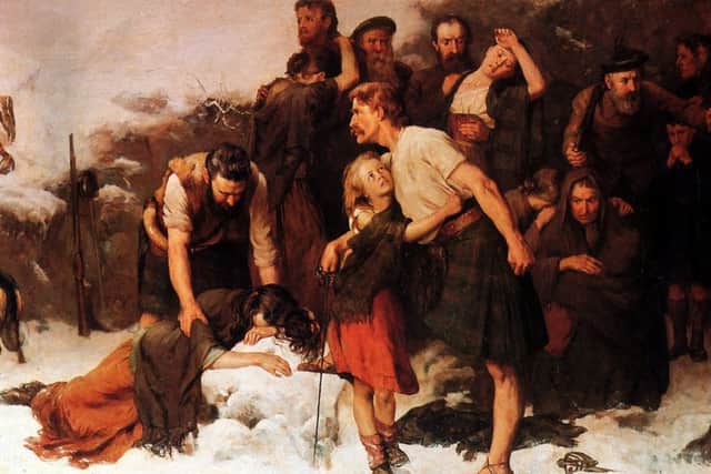 Clan Campbell murdered members of the Clan MacDonald 
in 1692