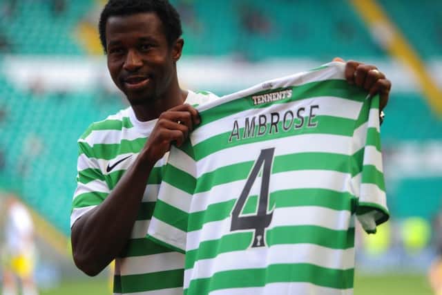 Efe Ambrose signed for Celtic back in 2012. Picture: Robert Perry
