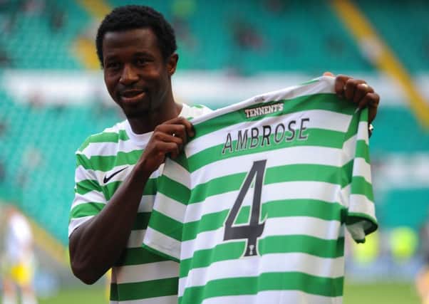 Efe Ambrose signed for Celtic back in 2012. Picture: Robert Perry