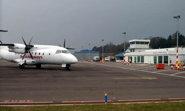Highlands and Islands Airports have commissioned a safety survey for Dundee Airport. Picture: David Martin