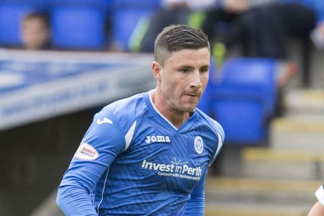 Michael O'Halloran has been in excellent form for St Johnstone over the past couple of seasons. Picture: SNS