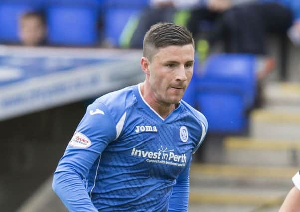 Michael O'Halloran has been in excellent form for St Johnstone over the past couple of seasons. Picture: SNS