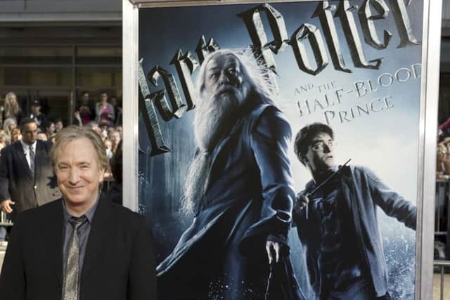 Alan Rickman arrives at the New York premiere of Harry Potter and the Half-Blood Prince. Picture: AFP/Getty Images