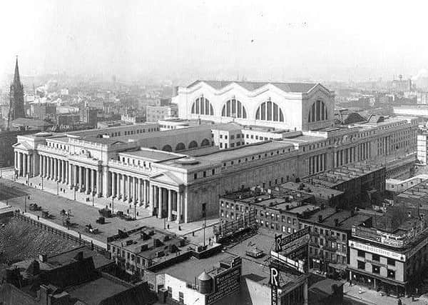 Penn Station, in New York, was built by Charles McKim, who was of Scottish heritage