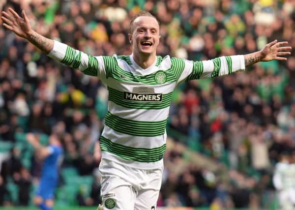 Leigh Griffiths has the chance to reach 50 goals in fewer starts than any other Celtic player in the modern era. Picture: SNS