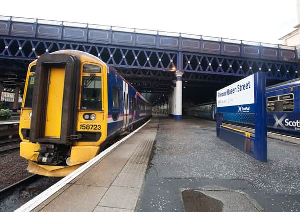 Arrangements during the engineering works at Queen Street staion will test both passengers and railway workers. Picture: John Devlin