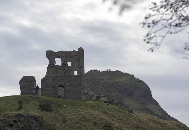 The remains of St Anthony's Chapel in Holyrood Park. Picture: Ian Rutherford
