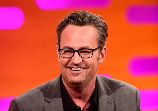 Matthew Perry will not be joining his former cast mates. Picture: PA