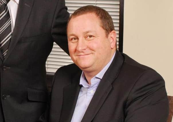 Mike Ashley gave Rangers a loan last year. Picture: PA