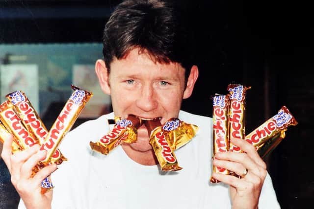Kevin McAllister, known as "Crunchie" throughout his playing days. Picture: Falkirk Herald