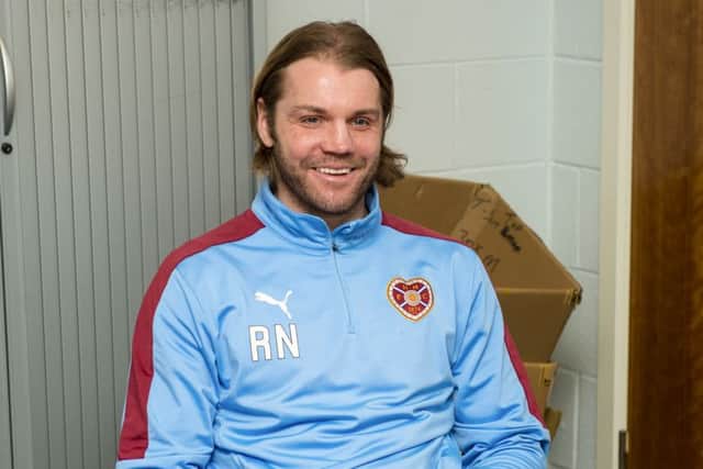 Hearts head coach Robbie Neilson says critics confuse physicality with athleticism. Picture: Craig Foy/SNS