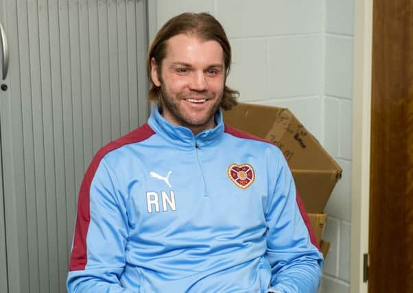 Hearts head coach Robbie Neilson says critics confuse physicality with athleticism. Picture: Craig Foy/SNS