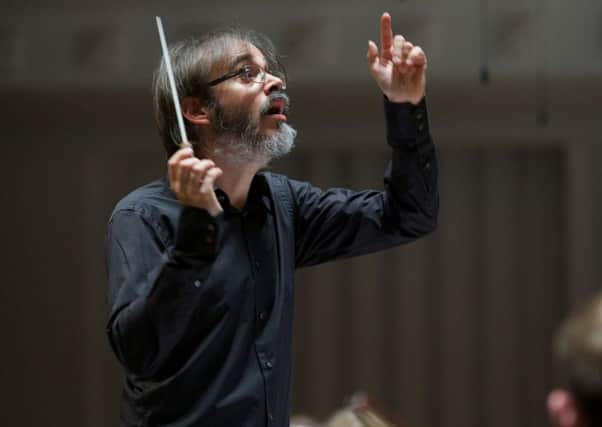 Ilan Volkovwas conducting this year at the BBC SSO
