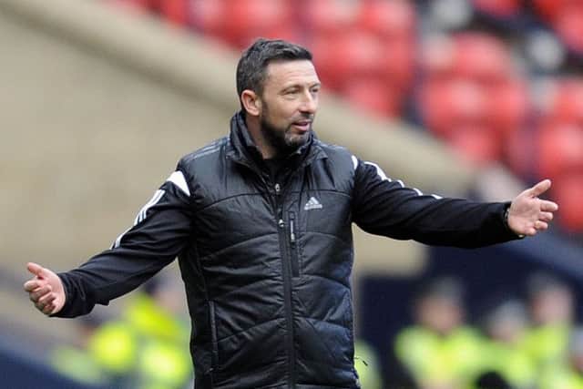Aberdeen boss Derek McInnes believes his side have the mental toughness for the run in. Picture: John Devlin