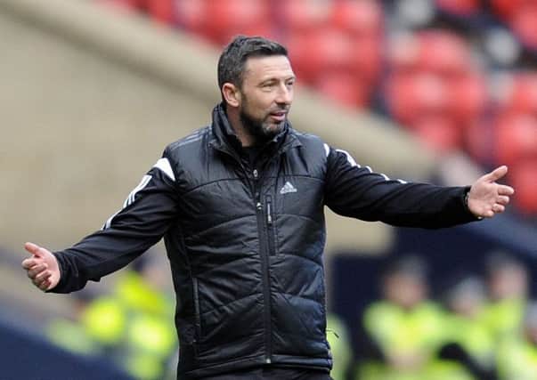 Aberdeen boss Derek McInnes believes his side have the mental toughness for the run in. Picture: John Devlin