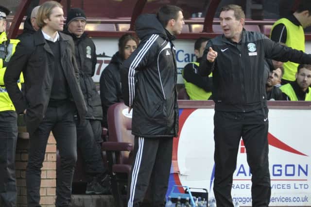 Neilson, left, wants to focus on league duty for now. Picture: Ian Rutherford