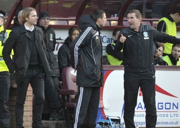 Neilson, left, wants to focus on league duty for now. Picture: Ian Rutherford