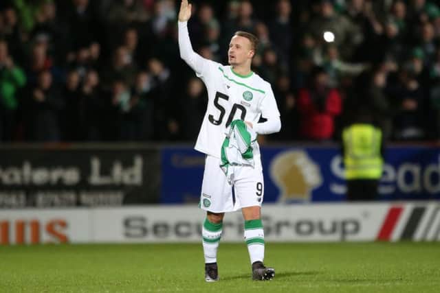 The striker recently reached 50 for his Celtic career. He's looking to get close to that mark in a single season. Picture: PA