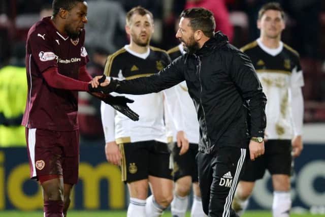 Aberdeen manager Derek McInnes was frustrated by the cup defeat at Hearts. Picture: Rob Casey/SNS