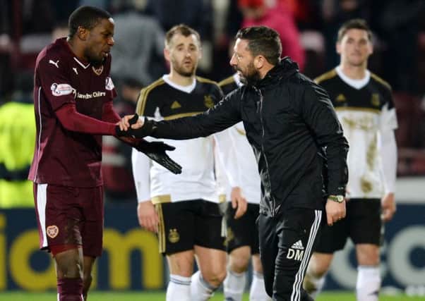 Aberdeen manager Derek McInnes was frustrated by the cup defeat at Hearts. Picture: Rob Casey/SNS