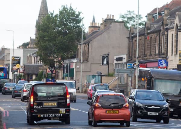 St John's Road is Scotland's most polluted street. Picture: HEMEDIA