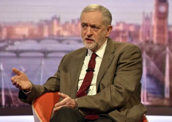 Labour leader Jeremy Corbyn appears on the Andrew Marr Show. Picture: Getty Images