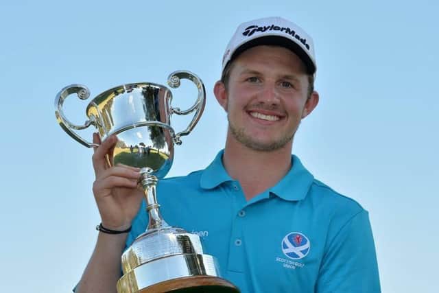 Scotlands Connor Syme came out on top. Picture: Contributed