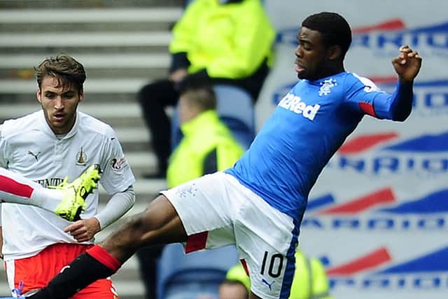 Oduwa returns to White Hart Lane after joining Rangers last August. Picture: Michael Gillen
