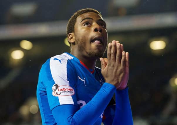Nathan Oduwa has returned to Tottenham after his Rangers loan stay concluded early. Picture: SNS