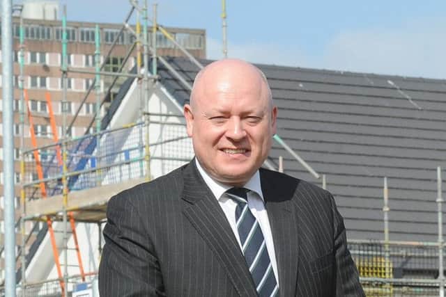 Cruden's Allan Callaghan said builders in Scotland 'will not be too disheartened' by the figures
