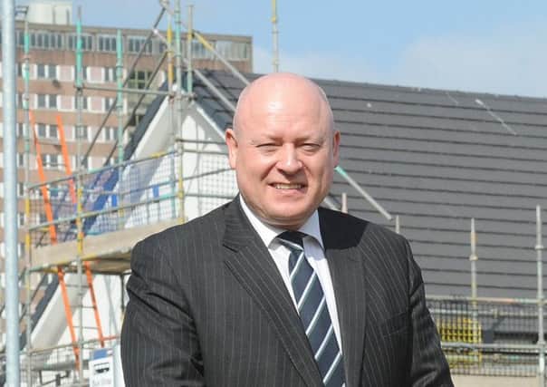 Cruden's Allan Callaghan said builders in Scotland 'will not be too disheartened' by the figures