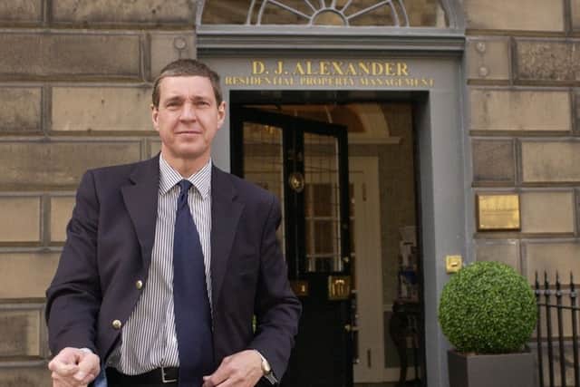 David Alexander said top-end sales have 'fallen off a cliff' since LBTT was introduced. Picture: Kate Chandler