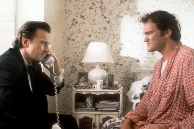 Harvey Keitel and Quentin Tarrantino in Pulp Fiction. Picture: The Kobal Collection
