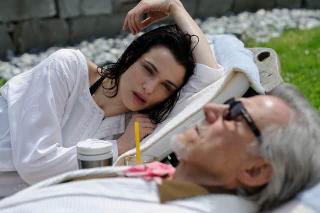 Harvey Keitel and Rachel Weisz in Youth. Picture: Gianni Fiorito