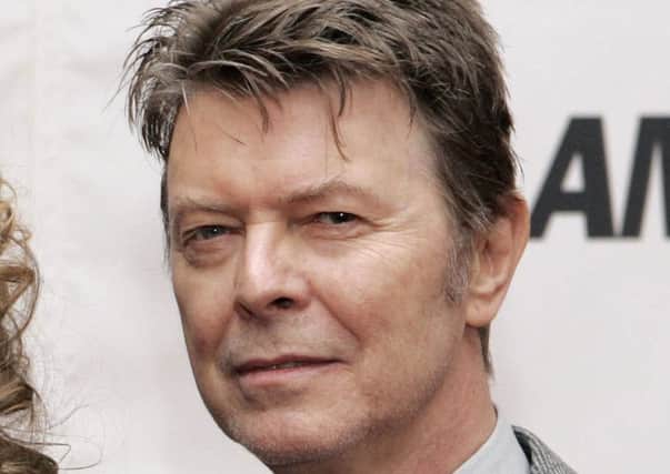 David Bowie: Died last week. Picture: Getty Images