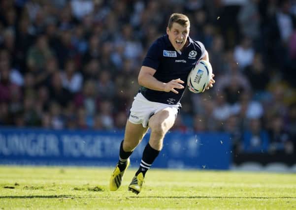 Mark Bennett saw a specialist yesterday to assess the shoulder injury he picked up at Racing 92. Picture: SNS