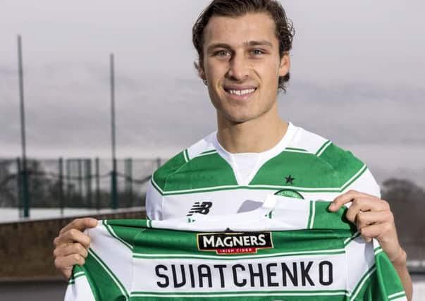 Celtic paid Midtjylland Â£1.5m to capture the signature of Danish international Erik Sviatchenko. Picture: SNS