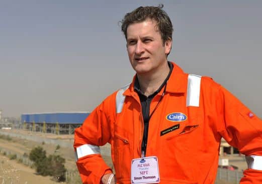 Cairn Energy chief executive Simon Thomson