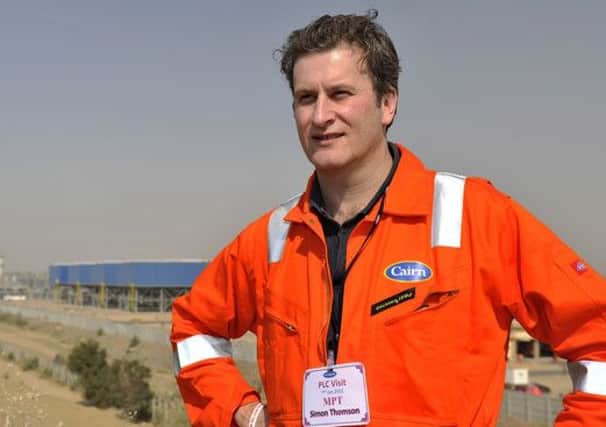 Cairn Energy chief executive Simon Thomson