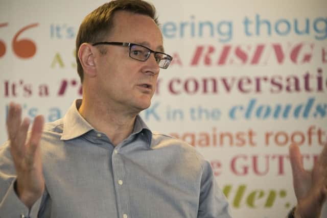 Johnston Press chief executive Ashley Highfield